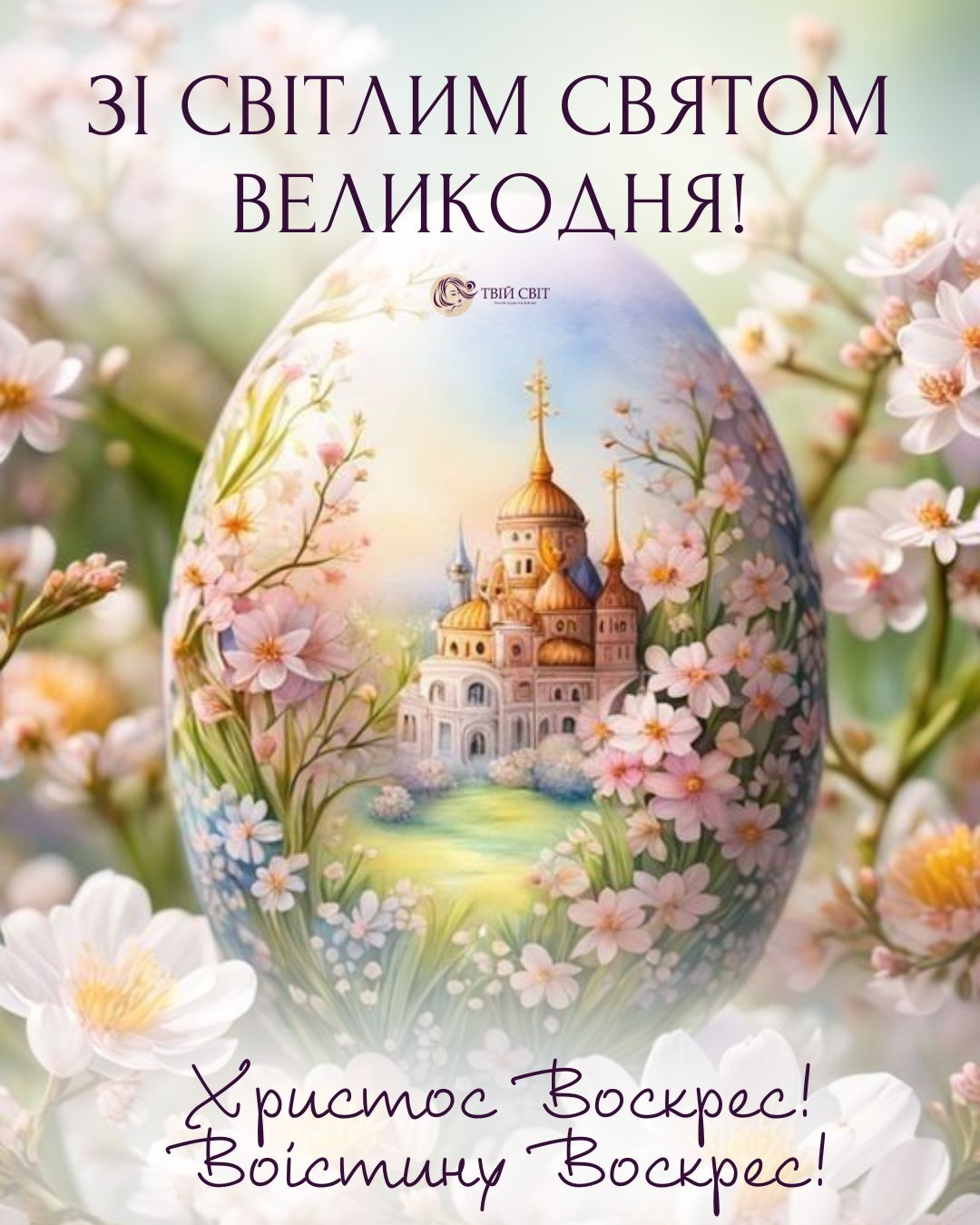 привітання з Великоднем картинки, Христос Воскрес