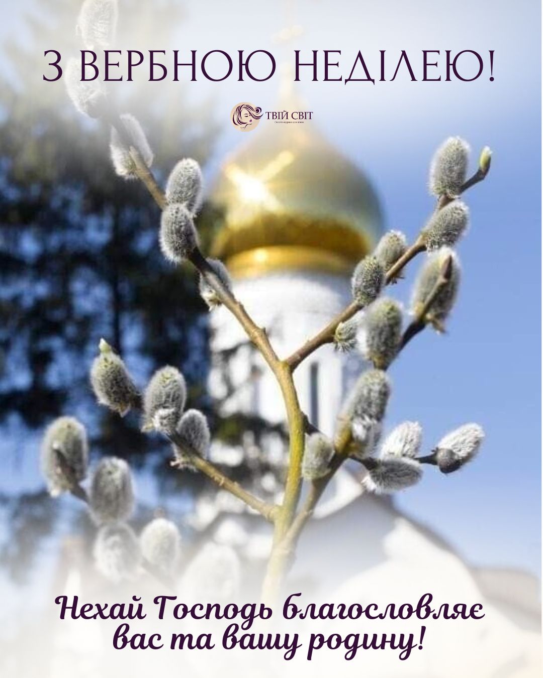 картинки з Вербною неділею