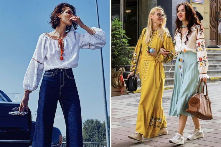 з чим носити вишиванку