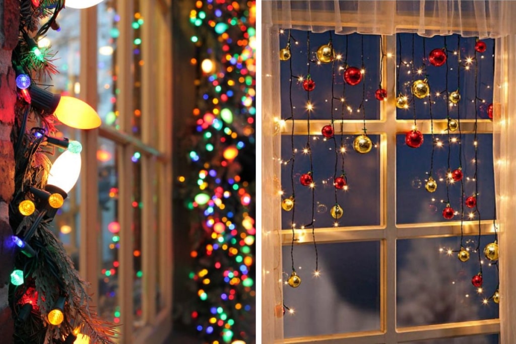 Гірлянди в інтер’єрі