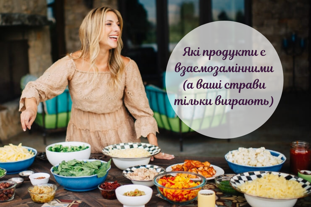 взаємозамінні продукти