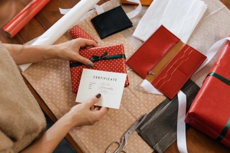 подарунковий сертифікат