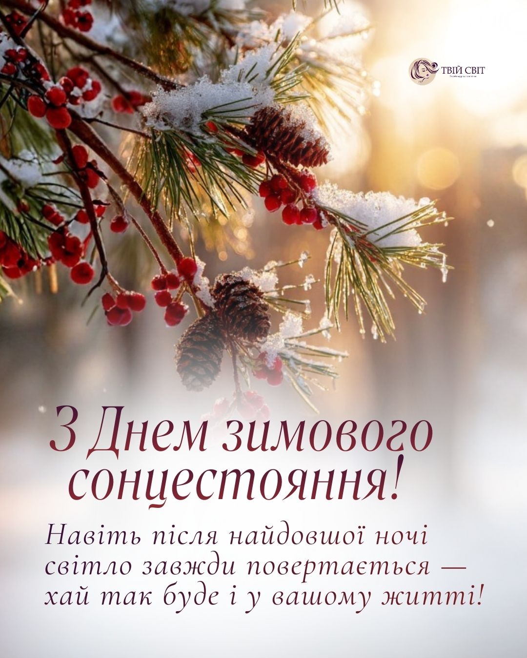 з днем зимового сонцестояння, зимове сонцестояння, картинки