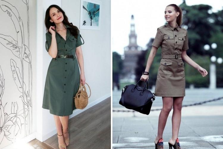 сукня мілітарі