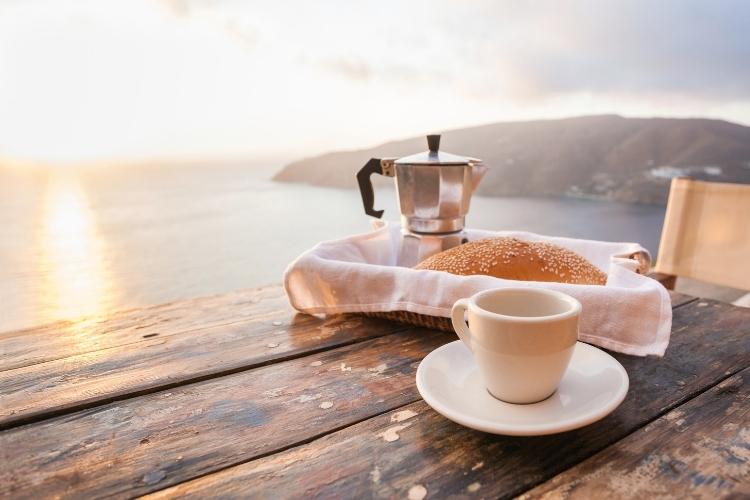 кава, осінь