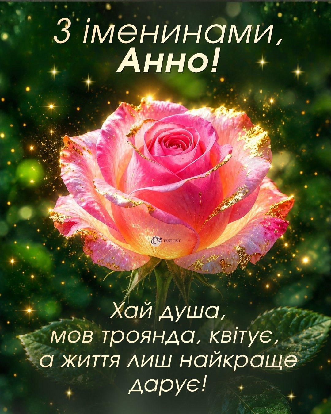 іменини Анни, з днем ангела Ганни, привітання з днем Анни, Анни день ангела