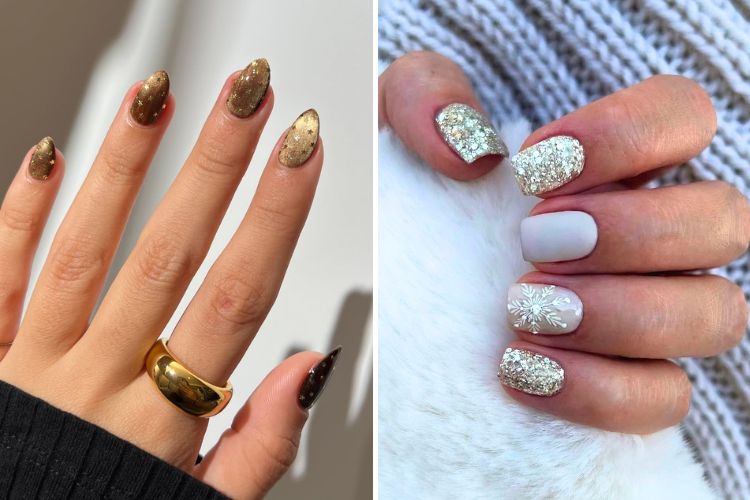 манікюр на новий рік