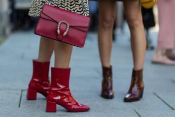 червоні ботильони