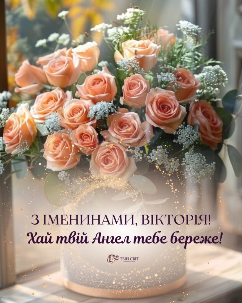 З Днем ангела Вікторії картинки