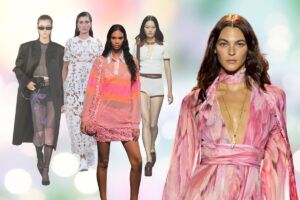 Прозорі тканини, металік і комірці поло: модні тренди весни 2024