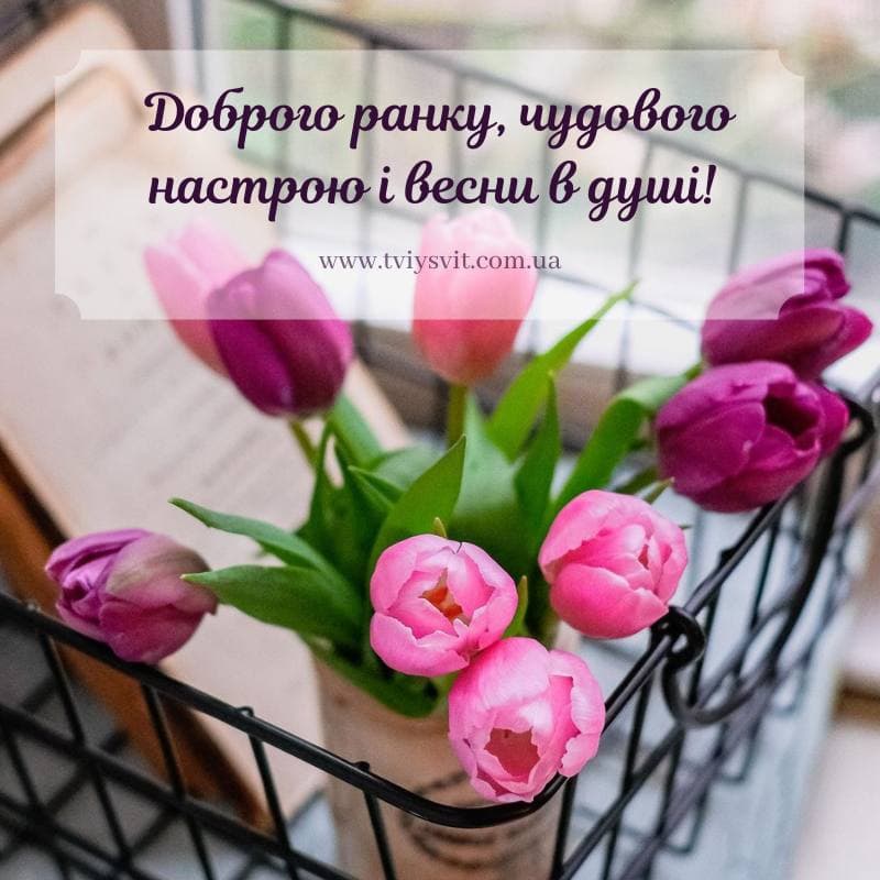 доброго ранку весна