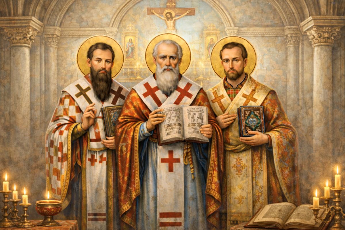 Красиві привітання з Днем Трьох Святих у віршах та картинках