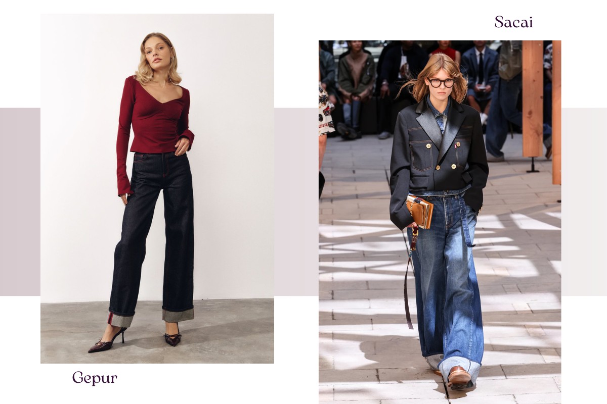 джинси з манжетами