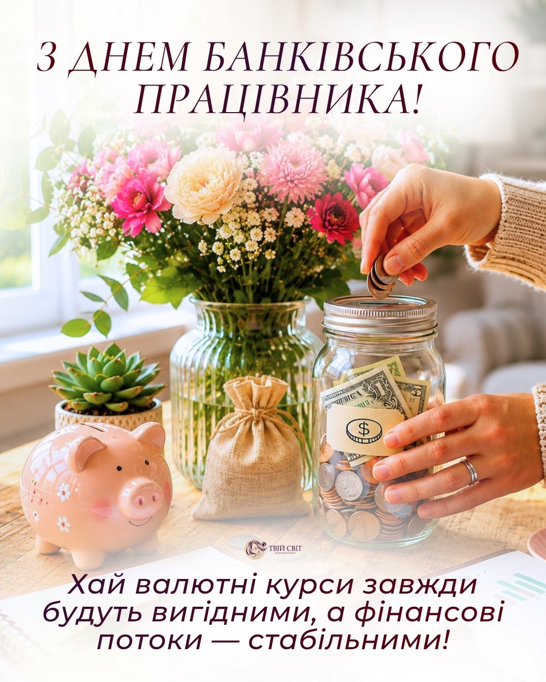 З днем банківського працівника України, день банкіра, привітання з днем банківського працівника, з днем банкіра, картинки