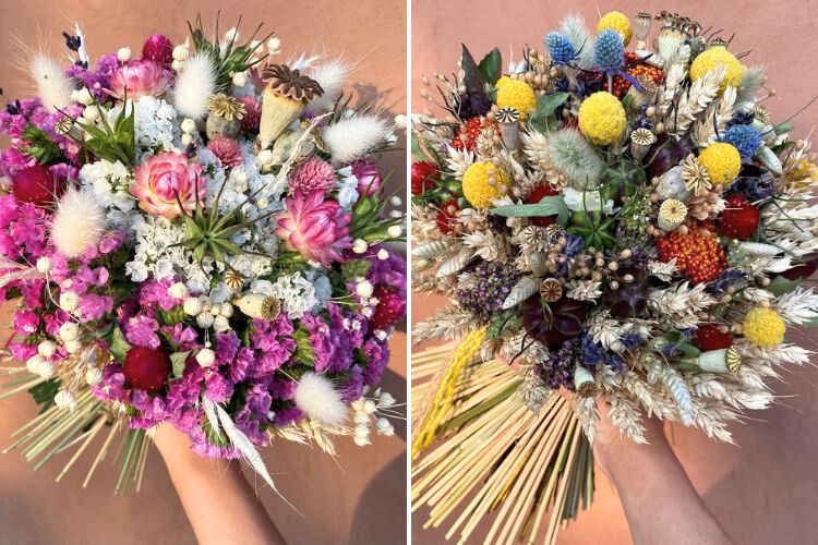 як зробити букет на Маковія