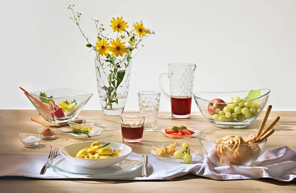 посуд Богемія