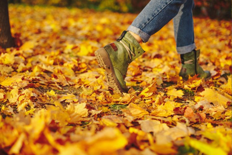 осінь, черевики