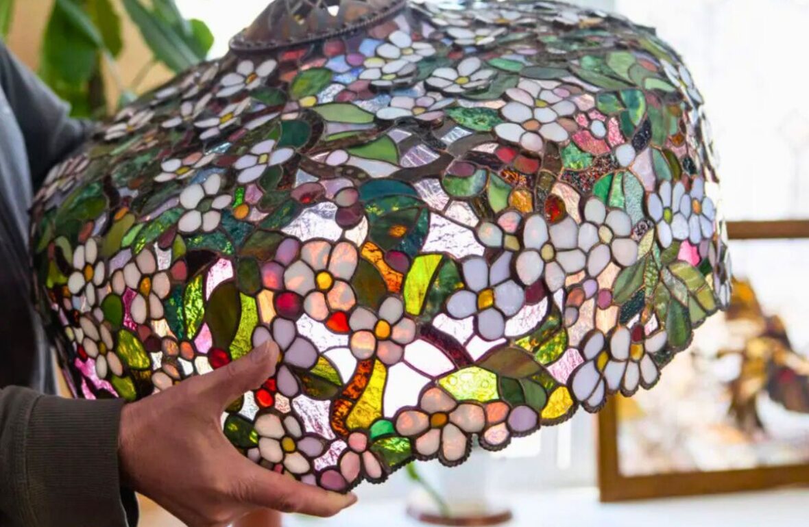 вітражі у стилі Тіффані