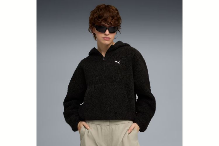 чорне жіноче худі Пума