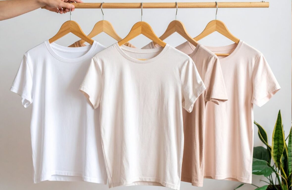 базові футболки світлих кольорів
