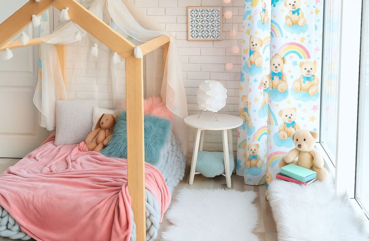 штори у дитячу кімнату