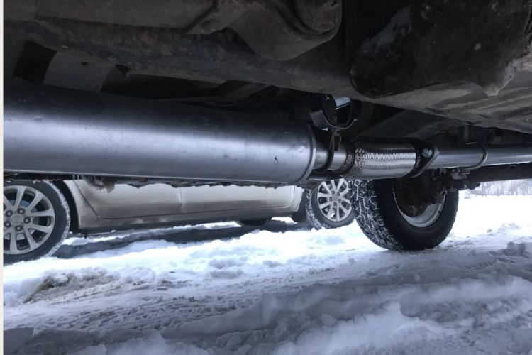 авто взимку