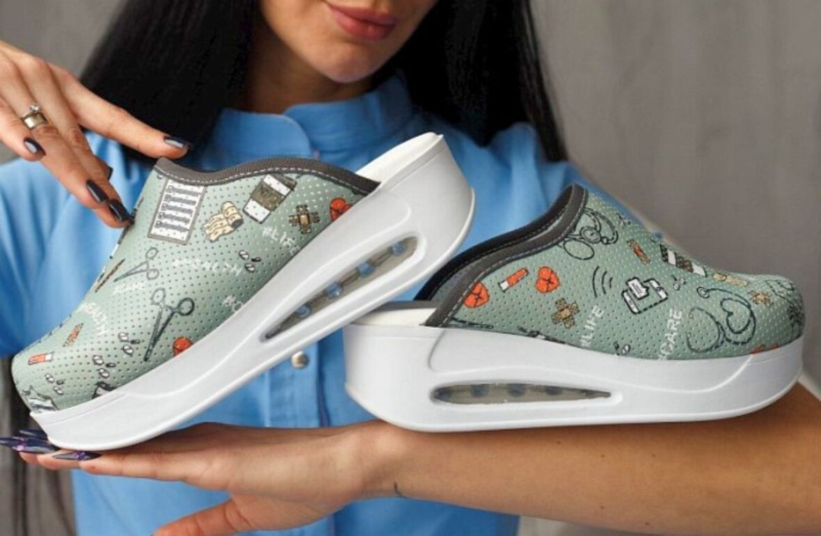 жіночі шкіряні сабо