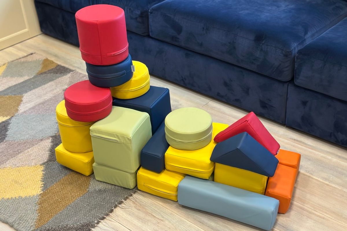 М’які модулі як елемент сенсорного розвитку: чому вони важливі для малюків