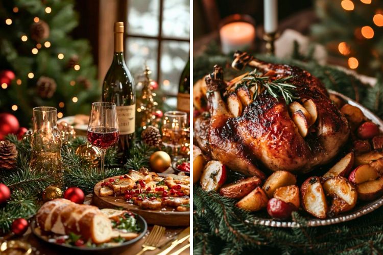 святковий новорічний стіл