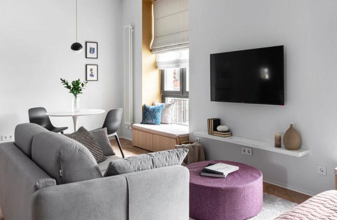 телевізор у вітальні