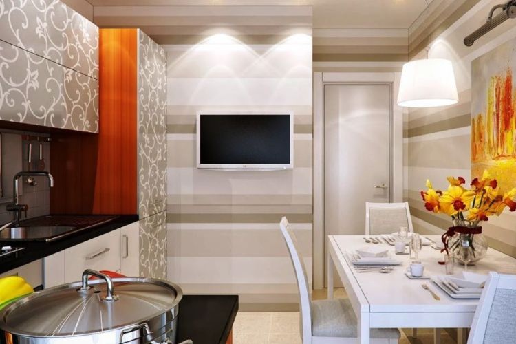 телевізор у кухні