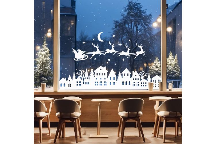 вінілові наклейки на вікно