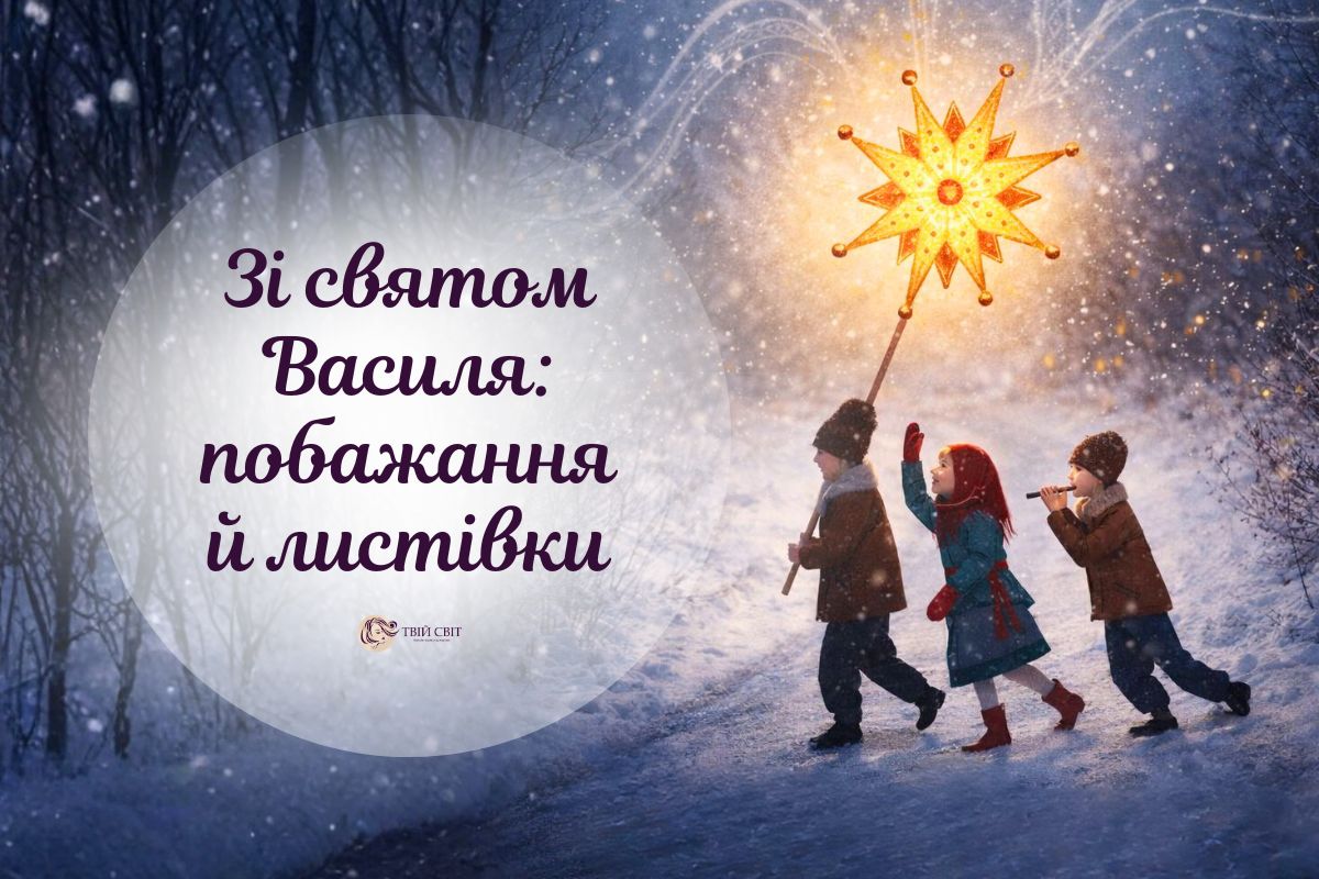 Привітання зі святом Василя: красиві вірші та листівки з іменинами і Днем ангела