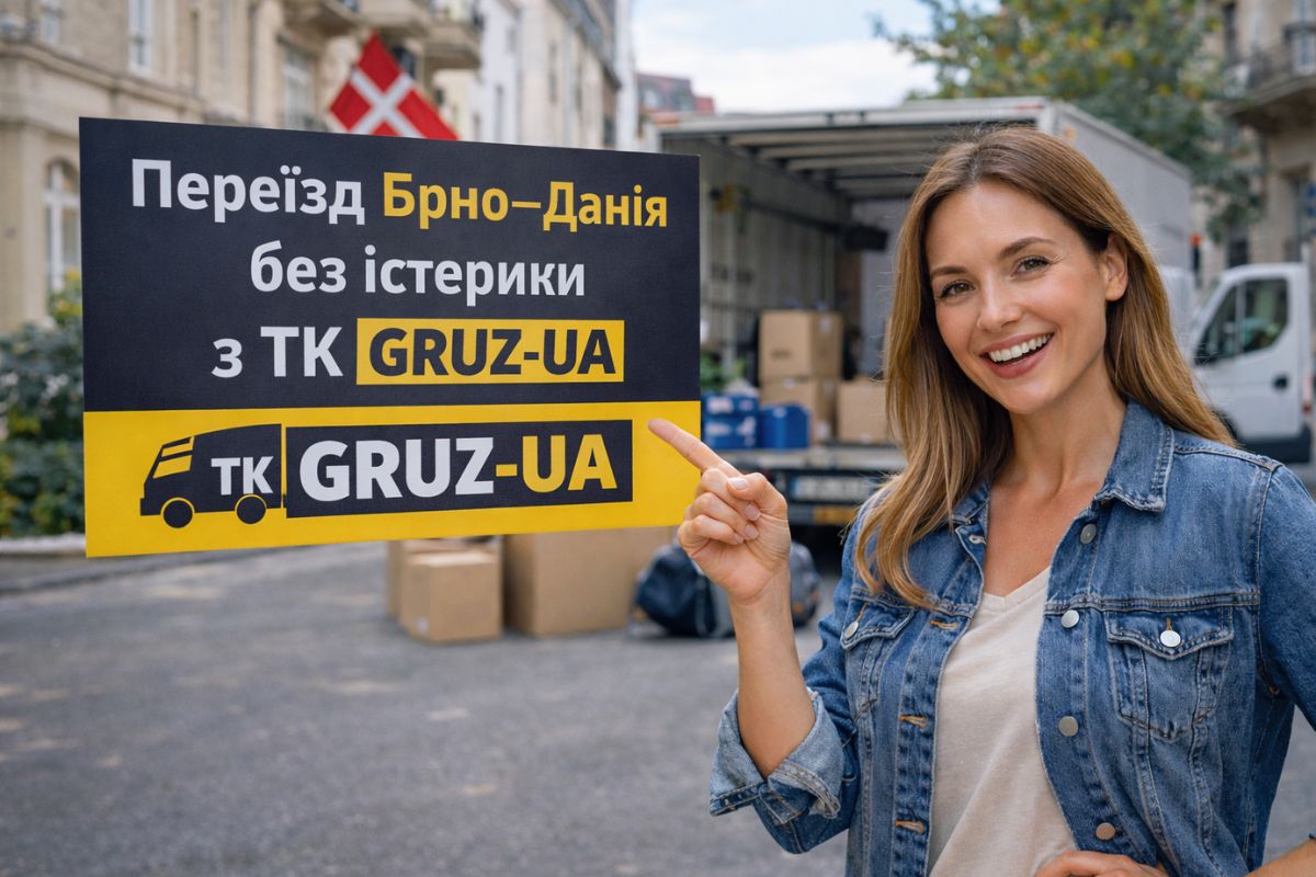 Як я переїжджала з Чехії до Данії і ледь не посивіла, але ТК «GRUZ-UA» усе врятували