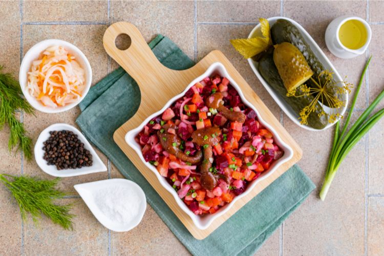 Вінегрет по-литовськи, вінегрет рецепт