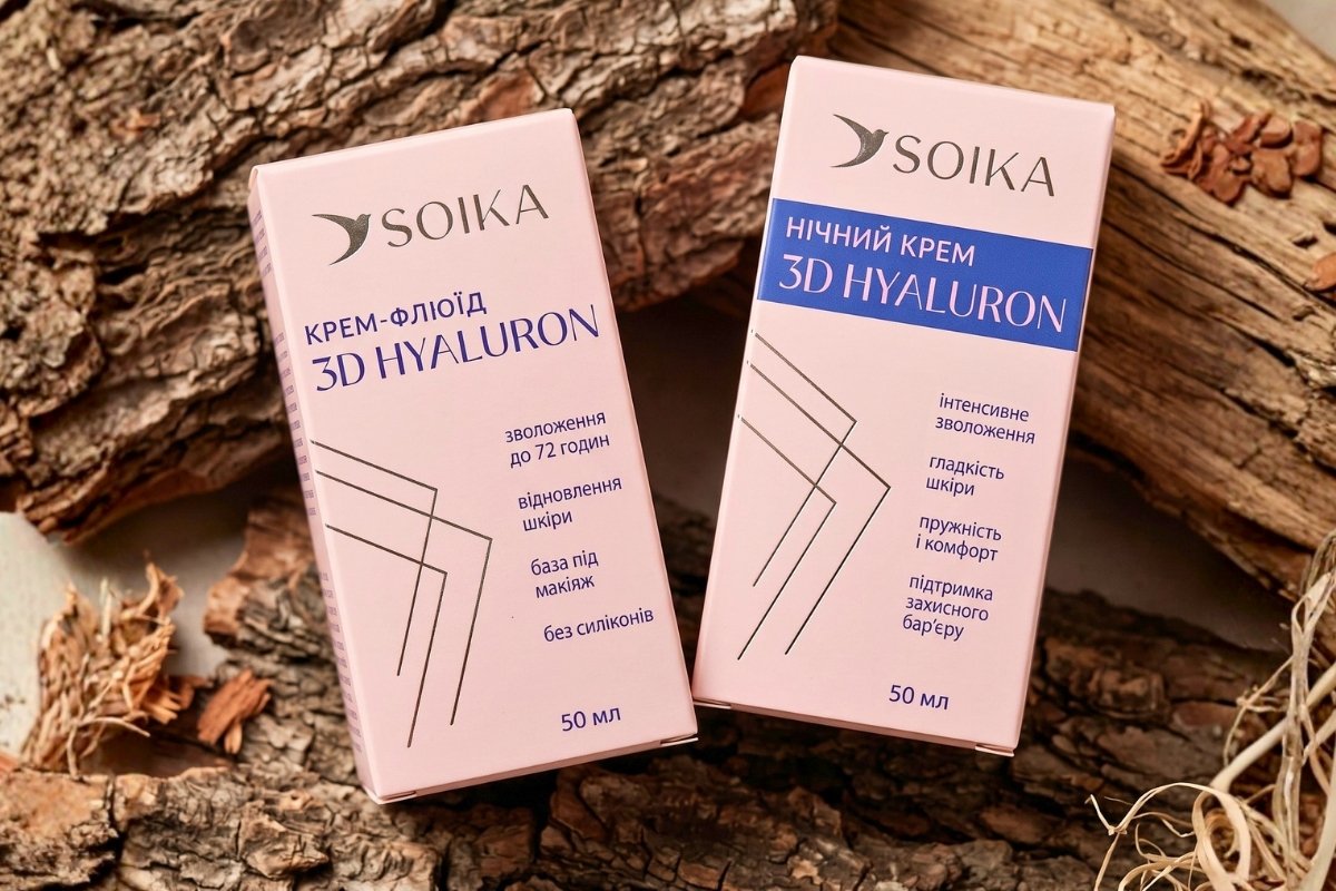 Новий формат day-to-night від SOIKA: бренд запускає нічний крем 3D HYALURON