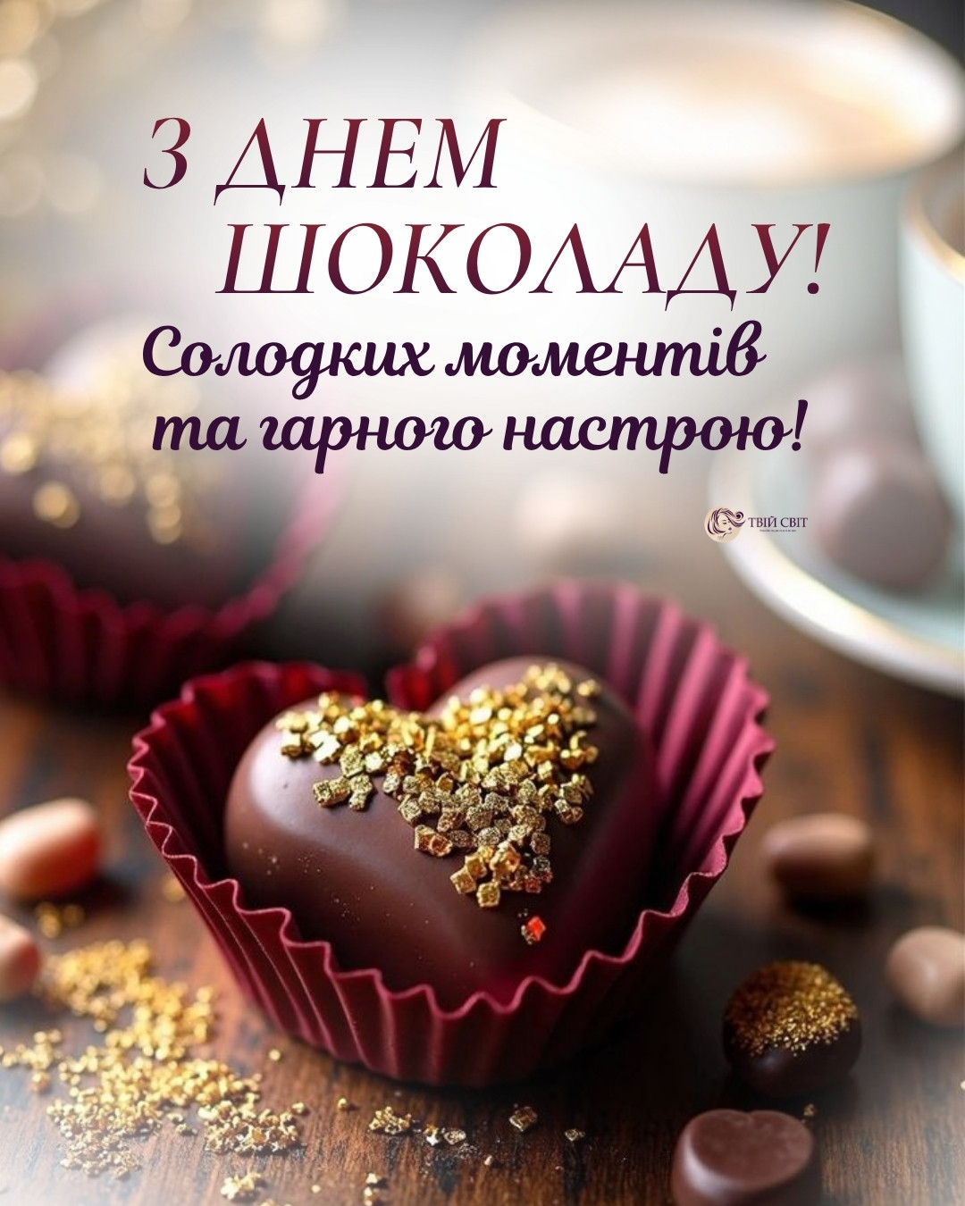 з днем шоколаду, день шоколаду