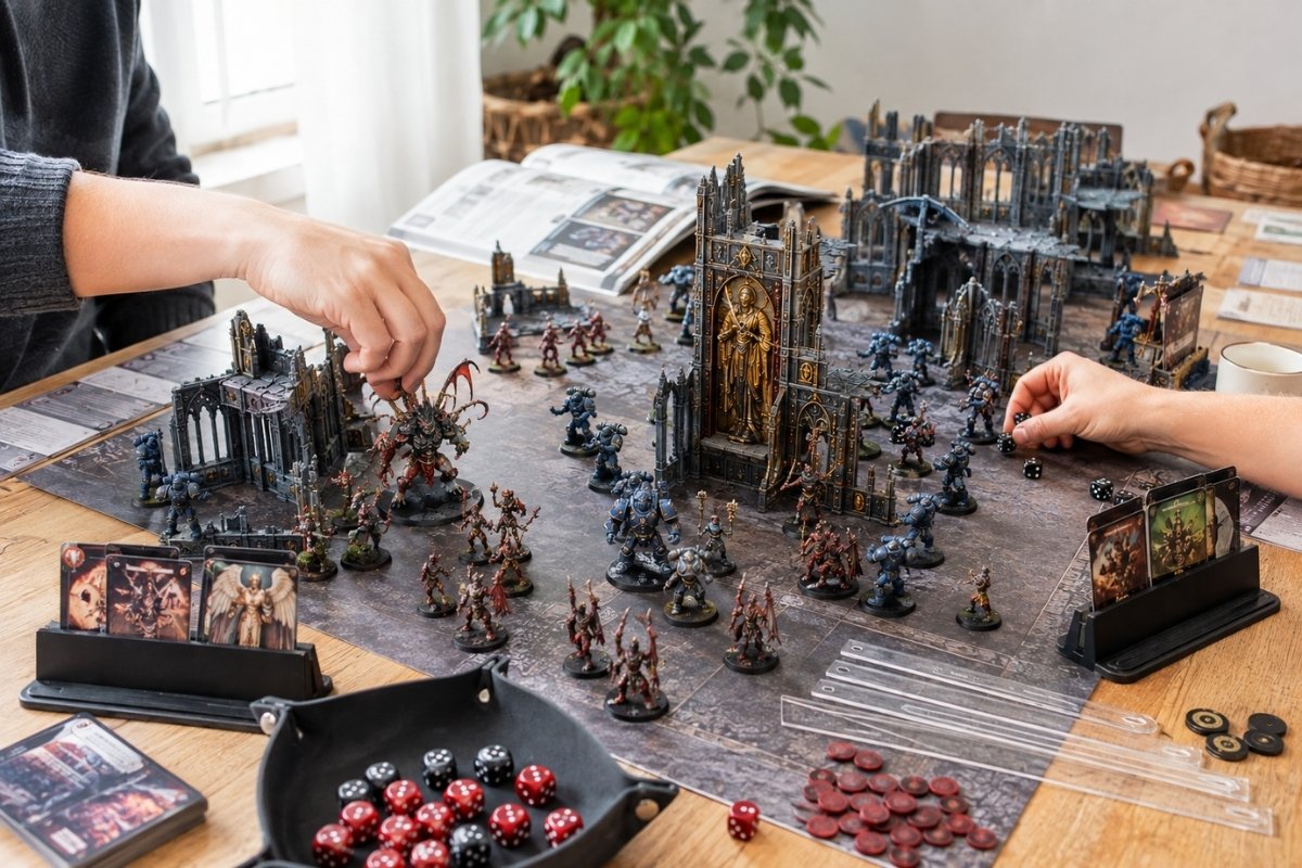 Аксесуари для настільних ігор: як зробити партію у Warhammer зручнішою